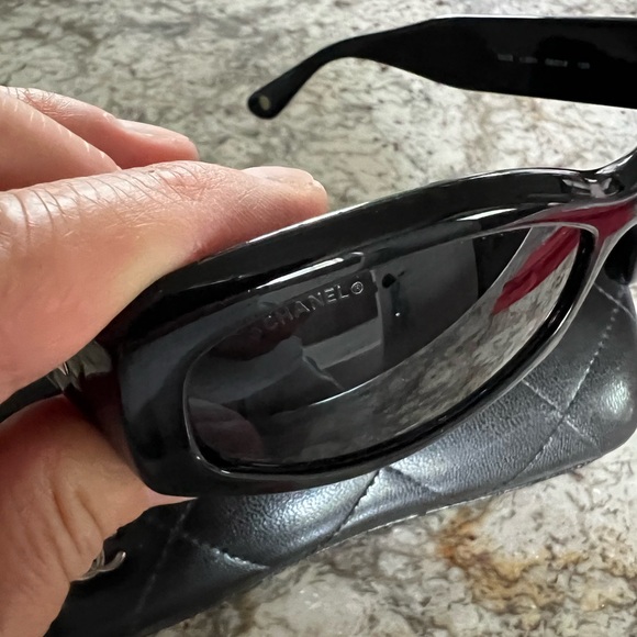 Chanel Rare Quilted Rectangular Sunglasses - Picture 13 of 17